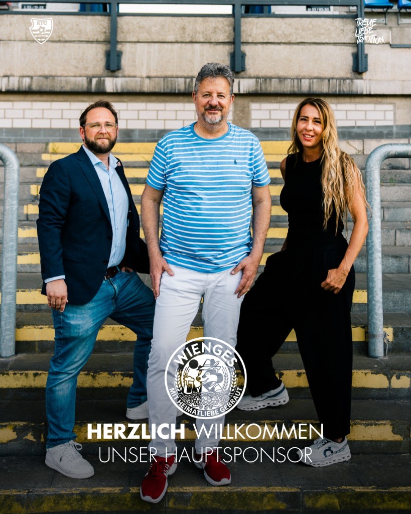 Wienges als Hauptsponsor des KFC Uerdingen